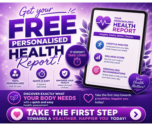Free personalised health report from LiveGood!
