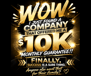 If there was a company that will pay you 10 k a month guaranteed would you accept it?