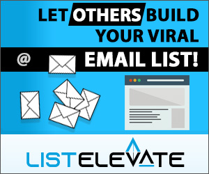 Our #1 goal is to help you build a viral email list of buyers